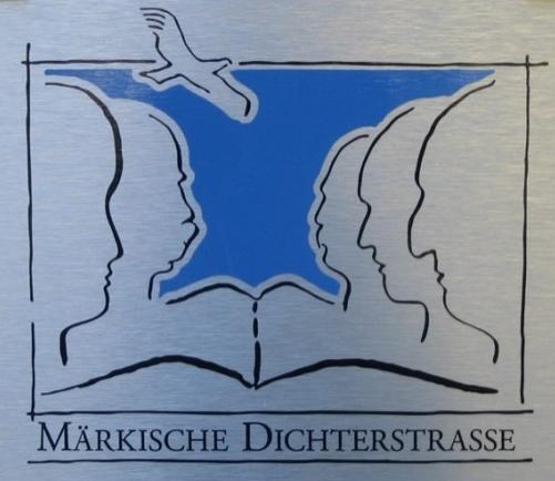 Tafel der "Märkischen Dichtertraße"